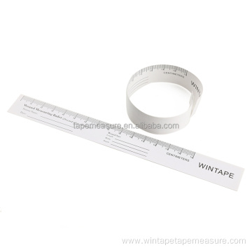 15cm White Disposable Wound Paper Ruler